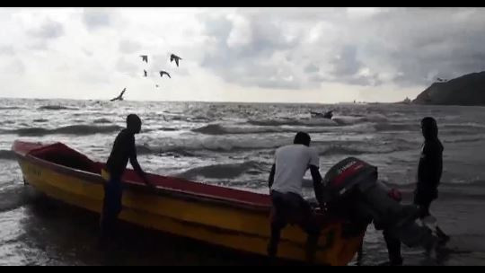 A Jamaican artisanal fishing vessel eligible for Jamaica fishery relief measures after the hurricane.